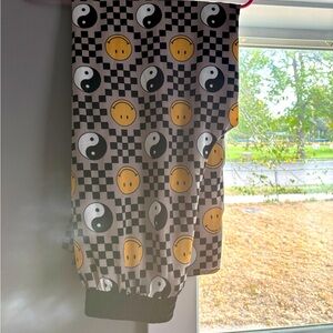 Dressed in LALA - PANTS ONLY - Satin Playsuit in Groovy Girl